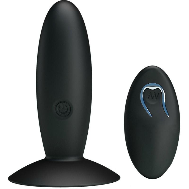 Remote Control-Analplug Wiederaufladbar mit Vibration und · Vibratoren