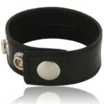 Leather Body-Einstellbarer Lederarmband für Penis, Schwarz · Penisringe & -hüllen
