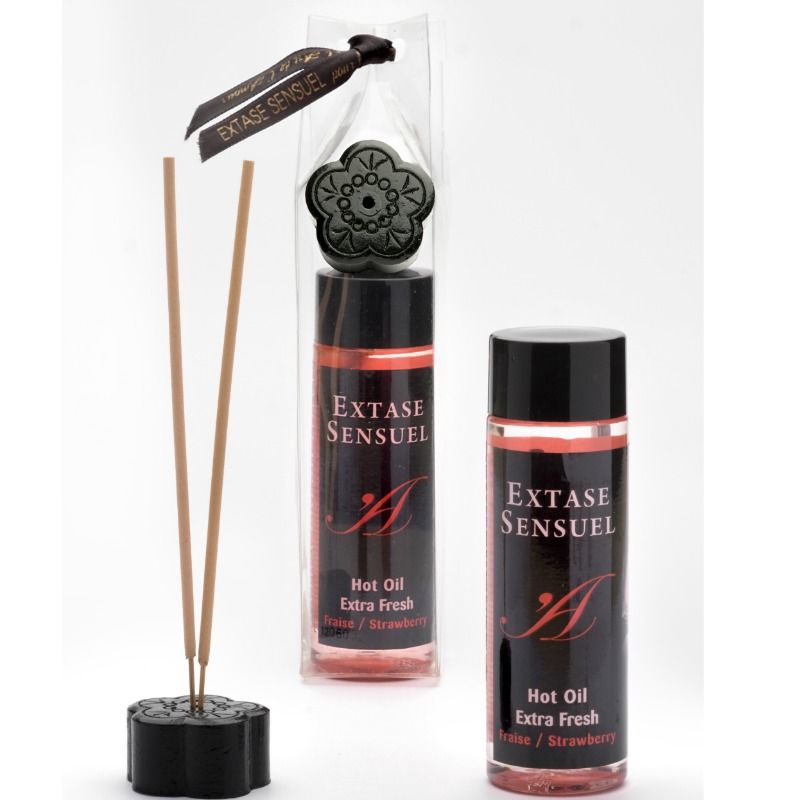 Extase Sensual-Massageöl Extra Fresh-Effekt Erdbeeren 100 Ml · Kosmetika & Aphrodisiaka