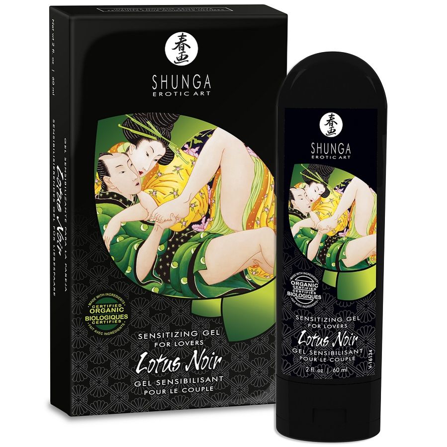 Shunga Aphrodisiacs-Sensibilisierende Creme Lotus Noir 60 Ml · Kosmetika & Aphrodisiaka