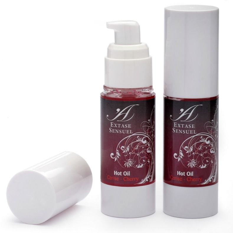 Extase Sensual-Cherry Heat stimulierend Öl mit Wärmeeffekt · Erotische Massage