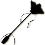 Secretplay 100% Fetish-Peitsche Schwarz mit Penis-Poliuretan · Sextoys