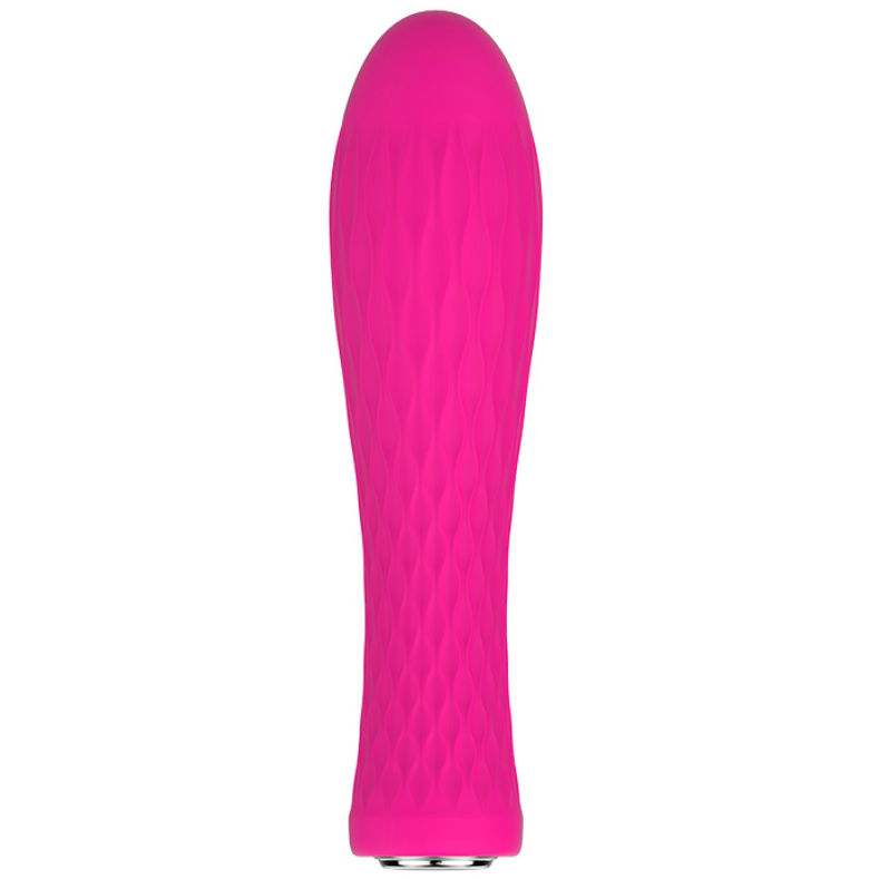 Nalone-Ian Mini-Vibrator Rosa-Silikon, 12 Stufen, wiederaufladbar, USB