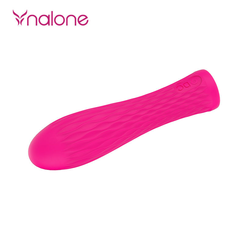 Nalone-Ian Mini Vibrator Rosa-Silikon, 12 Geschwindigkeiten, Wiederaufladbar, USB · Vibratoren (Bild 2)