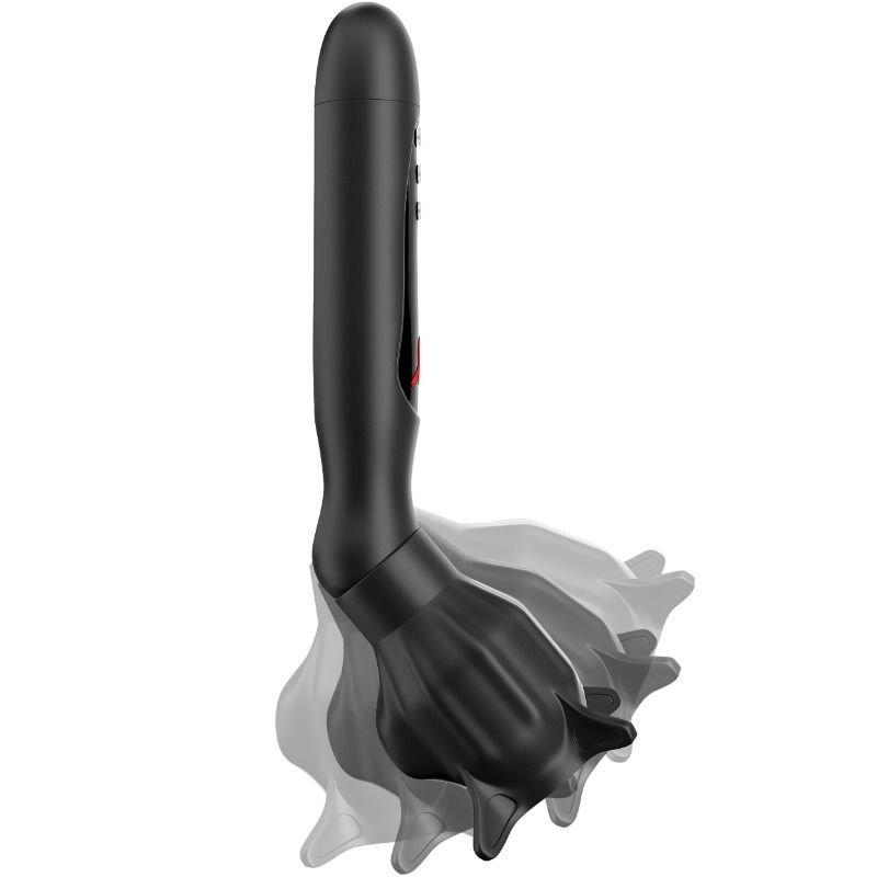 Pdx Elite-Stimulator vibrierend mit Roto-Saft und Saug-Silikon · Sextoys