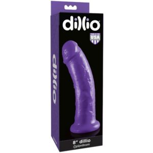 Dillio-Dildo 20.32 Lila-Saugnapf · Strap-on & Harness (Bild 3)