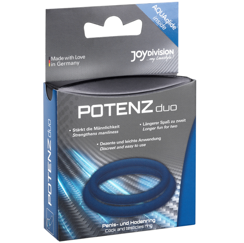 Joydivision Potenzduo-Potenzduo Blue Rings – M · Sextoys (Bild 5)