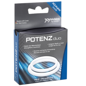 Joydivision Potenzduo-Weiße Ringe – M-Silikon · Sextoys (Bild 3)