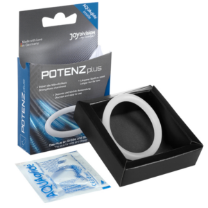 Joydivision Potenzduo-Ring Plus Weiß – M-Silikon · Sextoys (Bild 2)