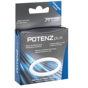 Joydivision Potenzduo-Ring Plus Weiß – M-Silikon · Sextoys (Bild 3)
