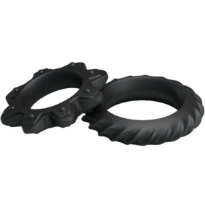 Baile For Him-Kit 2 Blume Ringe in Silikon, U-Boote · Sextoys (Bild 4)