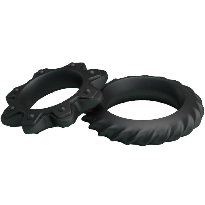Baile For Him-Kit 2 Blume Ringe in Silikon, U-Boote · Sextoys (Bild 4)