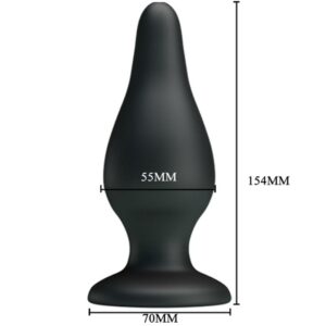 Anal Toys-Analplug Ergonomisches Silikon, 15.4 Cm-Waterproof · Sextoys (Bild 5)