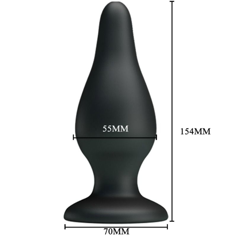 Anal Toys-Analplug Ergonomisches Silikon, 15.4 Cm-Waterproof · Sextoys (Bild 5)