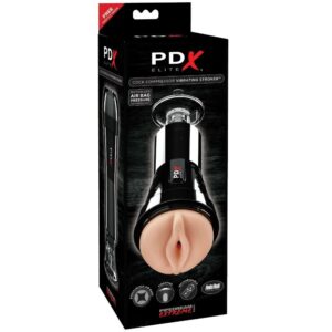 Pdx Elite-Masturbator Vibration und Kompressoreffekt-10 Geschwindigkeiten · Sextoys
