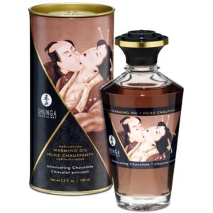 Shunga Oils-Massageöl mit Wärmeeffekt intensives Aroma