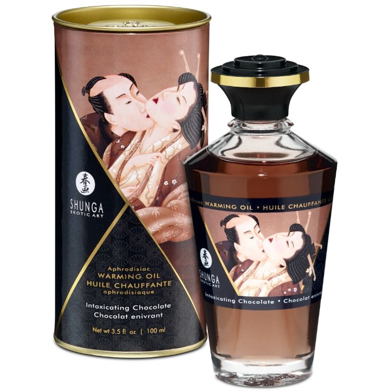 Shunga Oils-Massageöl mit heißem Effekt Intensiv · Kosmetika & Aphrodisiaka