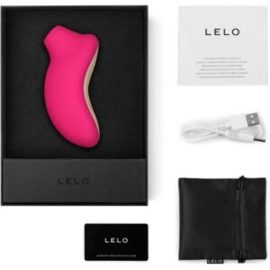 Lelo-Sona Stimulator Klitoris Fuchsia-Silikon, 7 Geschwindigkeiten · Vibratoren (Bild 4)