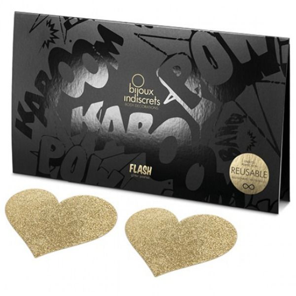 Bijoux Flash Collection-Unvorbereitet Flash Golden Heart · Sexy Damen-Dessous (Bild 4)