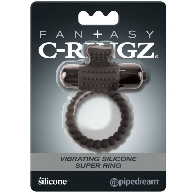 Fantasy C-Ringz-Vibrationsring aus Silikon Schwarz-Waterproof · Sextoys (Bild 2)