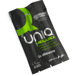Uniq-Megasex Kondome ohne empfindliche Latex, 3 Stk. · Kondome