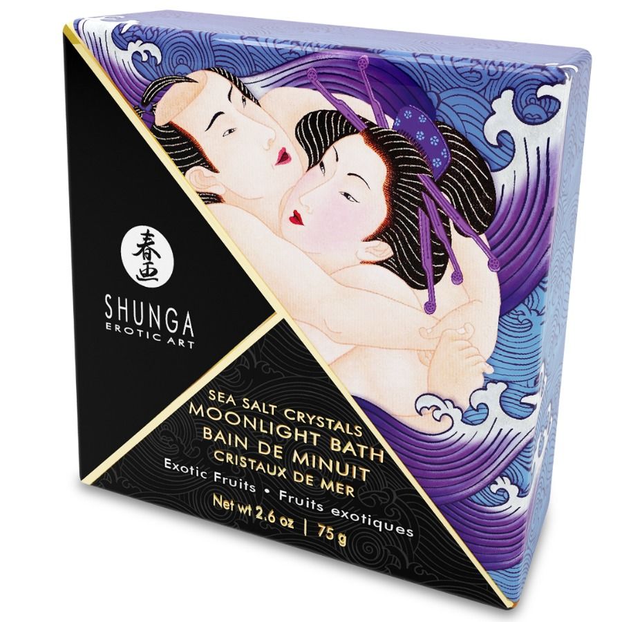 Shunga Bath Experience-Aromatisches lila exotisches Badezimmer, 75 gr · Oralsex & Körperspiele