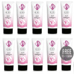 Kikí Travel-Gleitgel Bubble Gum 50ml Pack 10 + 1 Kostenlos-Latex · Gleitgel