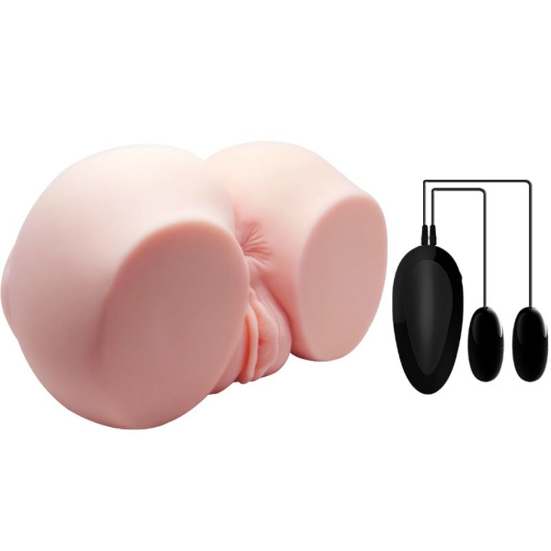 Crazy Bull-Realistische Vagina und Ano mit Vibration-Telesteuerung · Masturbatoren (Bild 2)