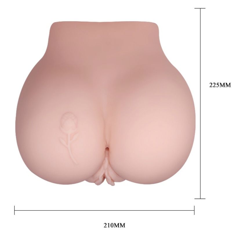 Crazy Bull-Vagina und Ano mit Realistisches Tattoo und Vibration-Telesteuerung · Masturbatoren (Bild 10)