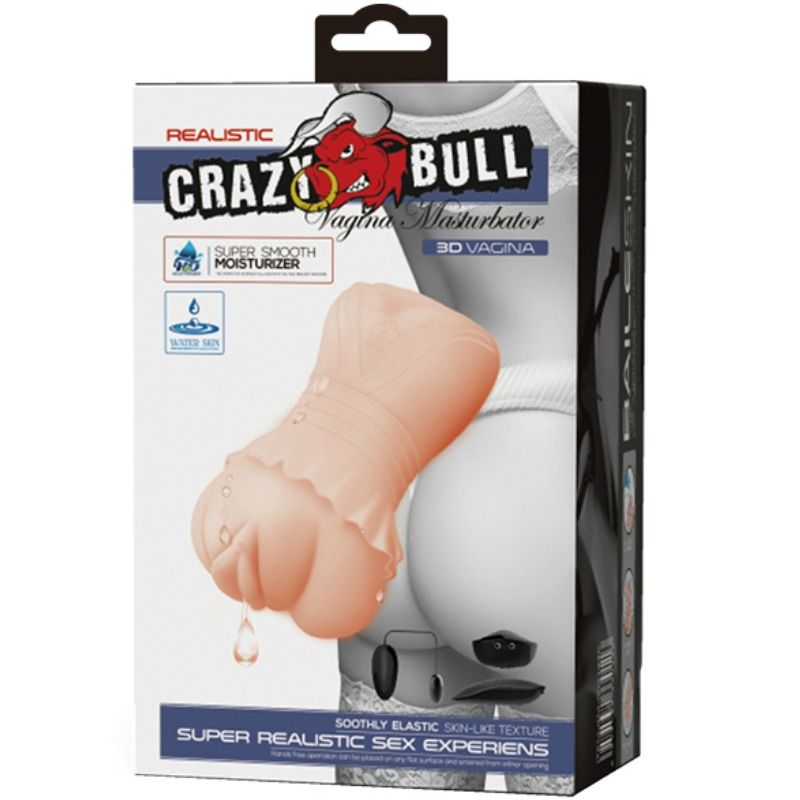 Crazy Bull-Masturbator Water Skin Vagina mit Vibrationsbällen · Masturbatoren (Bild 7)