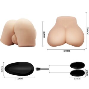 Crazy Bull-Realistische Büste Mit Vagina Und Ano, Vibration Position 4 · Masturbatoren (Bild 7)