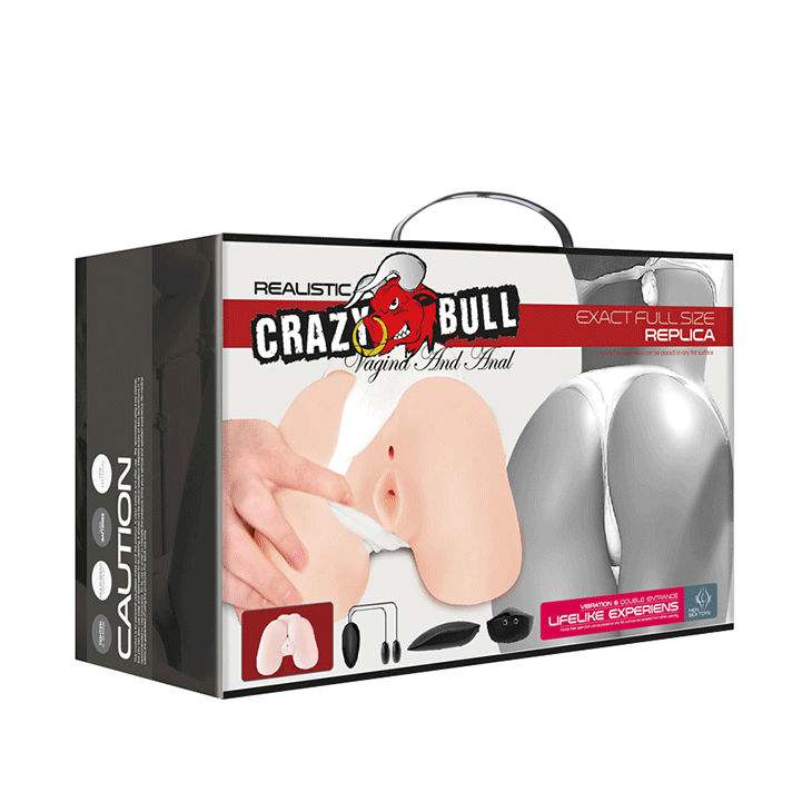 Crazy Bull-Vagina und Ano Realistisch mit Vibration Position 5 · Masturbatoren (Bild 7)