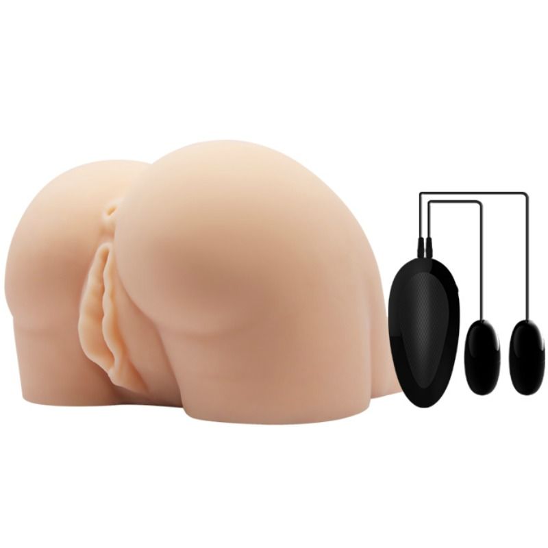 Crazy Bull-Vagina und Ano Realistisch mit Vibration Position 8-Telebedienung · Masturbatoren (Bild 2)
