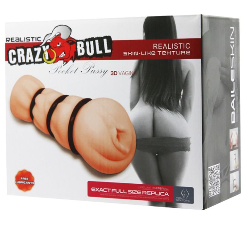 Crazy Bull-Masturbator Vagina mit Ring-Silikon · Masturbatoren (Bild 3)