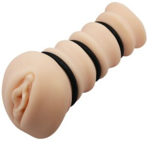 Crazy Bull-Masturbator mit Ringen Vagina Modell 2-Silikon