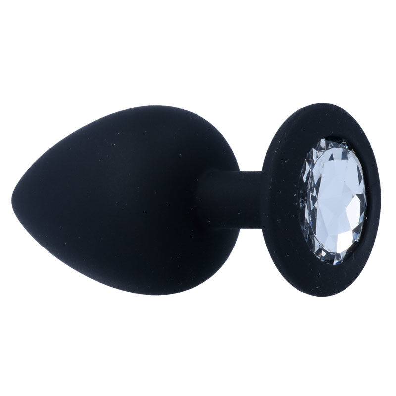 Intense Anal Toys-Shelki L Analplug Schwarz-Silikon, Wasserdicht · Sextoys (Bild 6)