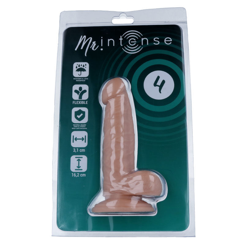 Mr. Intense Dildos-4 Dildo Realistisch 16.2 Cm -o- 3.1 Cm-PVC, Saugnapf · Strap-on & Harness (Bild 5)