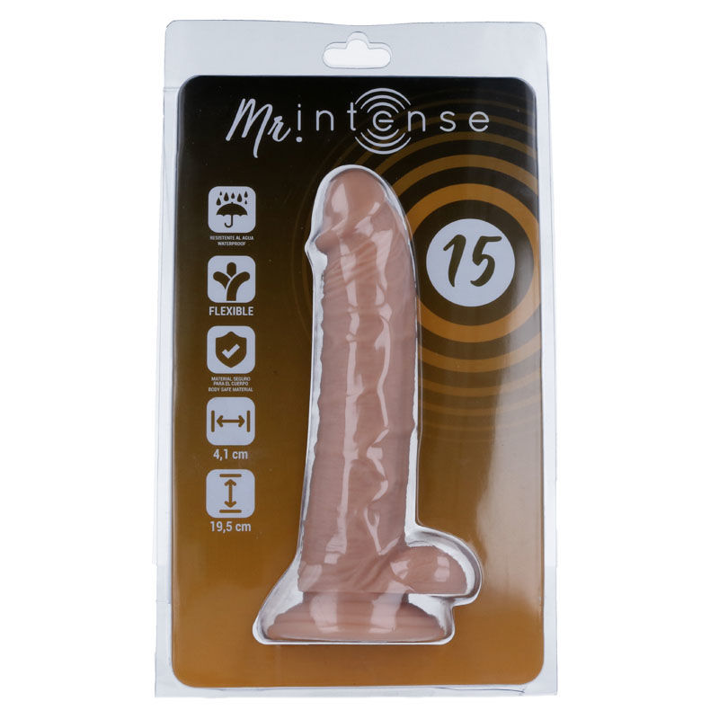 Mr. Intense Dildos-Dildo Realistisch 19.5 Cm, Durchmesser 4.1 Cm-Saugnapf · Strap-on & Harness (Bild 6)