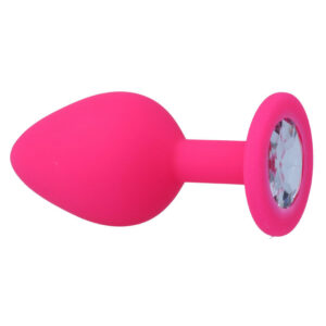 Intense Anal Toys-Shelki M Anal Plug Fuchsia-Silikon, Wasserdicht · Sextoys (Bild 4)