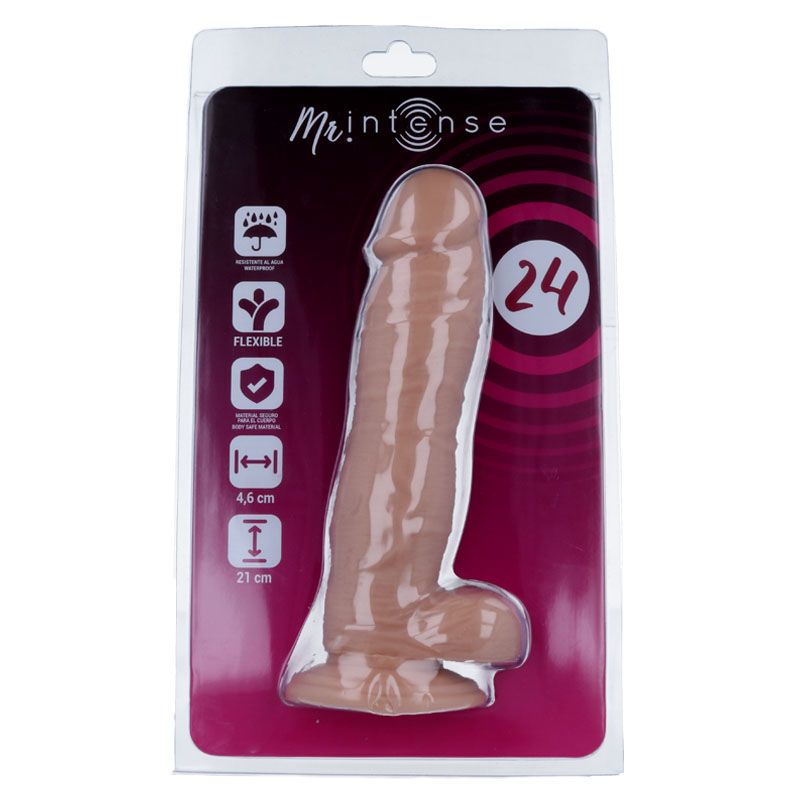 Mr. Intense Dildos-24 Dildo Realistisch 21 Cm -o- 4.6 Cm-PVC, Saugnapf · Strap-on & Harness (Bild 6)