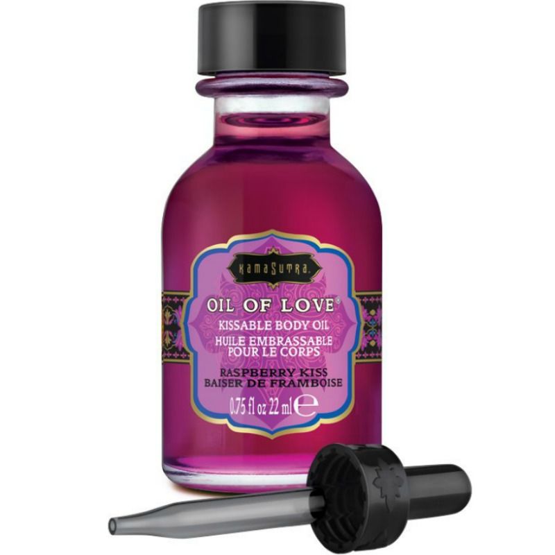 Kamasutra Cosmetics-Essbares Öl Himbeere 22 ml