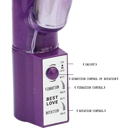 Baile Rotations-Hot Lady II Rabbit Pearl Rotator-TPE, Drehung · Vibratoren (Bild 4)