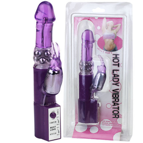 Baile Rotations-Hot Lady II Rabbit Pearl Rotator-TPE, Drehung · Vibratoren (Bild 2)
