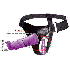 Baile-Flieder Harness Weiblich für Anal- und Vaginalpenetration · Strap-on & Harness (Bild 2)