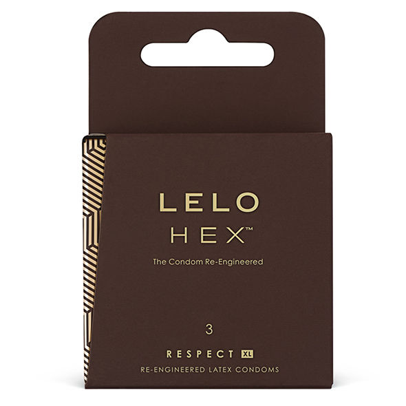 Lelo-Hex Respect Xl 3 Pack-Latex · Kondome