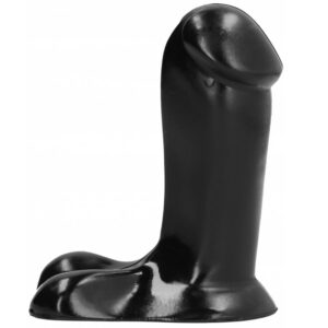 All Black-Dildo Realistisch 14 Cm-Silikon · Sextoys (Bild 3)