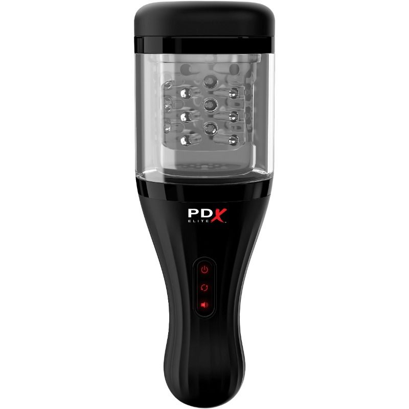 Pdx Elite-Verführerisch-TPR, Wiederaufladbar, USB · Masturbatoren (Bild 4)
