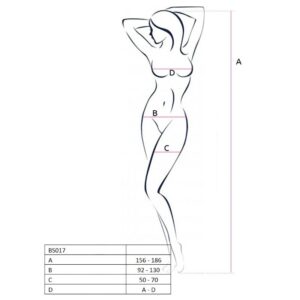 Passion-Bodystocking BS017 des Netzes · Spicy Dessous & Bodystockings (Bild 4)