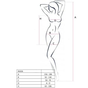 Passion Woman Bodystockings-Woman BS026 Bodystocking Stil Kleid · Spicy Dessous & Bodystockings (Bild 2)