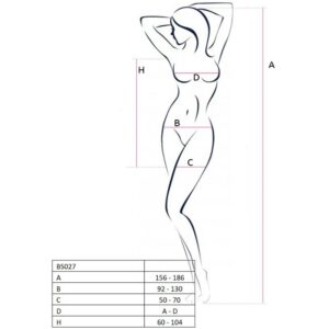 Passion Woman Bodystockings-Frau BS027 Bodystocking Stil Kleid · Spicy Dessous & Bodystockings (Bild 2)